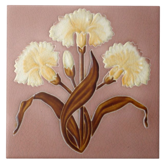 Azulejo Tela de cerámica de pared de la chimenea estilo Ar (Frente)