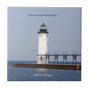Azulejo Tela Manistee North Pierhead Light