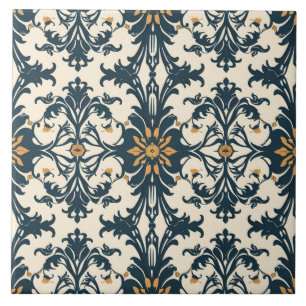 Azulejo Tema del patrón de patrimonio cultural