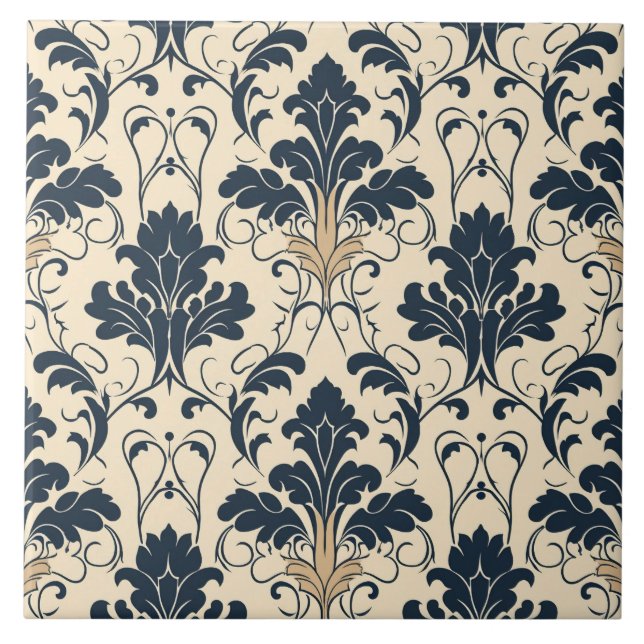 Azulejo Tema del patrón de patrimonio cultural (Frente)