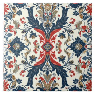 Azulejo Tema del patrón de patrimonio cultural