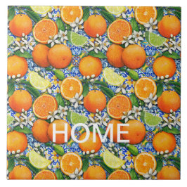 Azulejo Temática de frutas