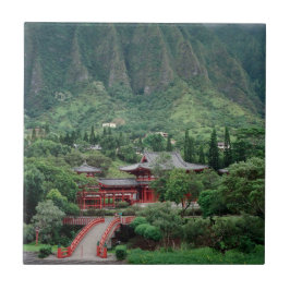 Azulejo Templo Byodo-In, Oʻahu, Hawaiʻi –