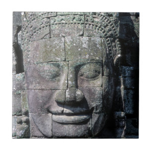Azulejo Templo de Bayon en Angkor Wat - Camboya