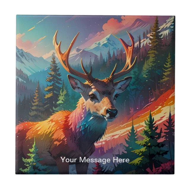 Azulejo Temporada navideña de invierno de navidades Wonder (Frente)