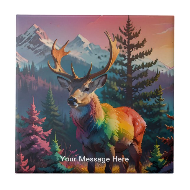 Azulejo Temporada navideña de invierno de navidades Wonder (Frente)