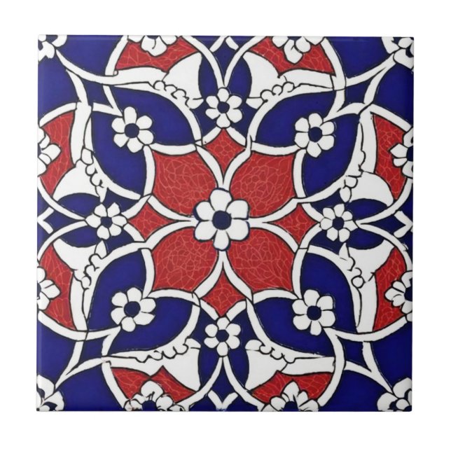 Azulejo Tendencia de mosaico cerámico turco M1 (Frente)