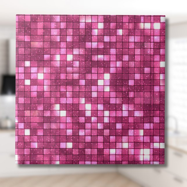 Azulejo Tendencias de San Valentín Rosa Brillante Estilo D (Subido por el creador)