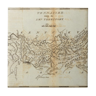 Azulejo Tennassee últimamente el territorio al sudoeste