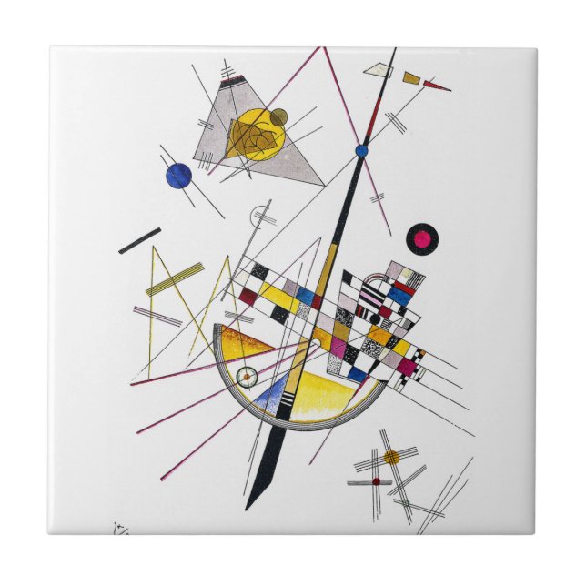 Azulejo Tensión Delicada #85 - Kandinsky (Frente)