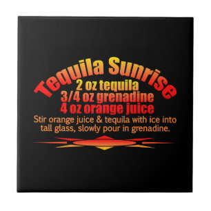 Azulejo Tequila Sunrise