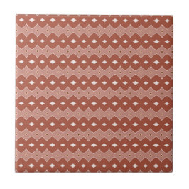 Azulejo Terracota geométrica africana Desert Blush