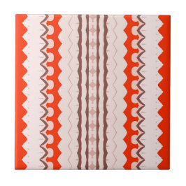 Azulejo Terracota geométrica africana Desert Blush