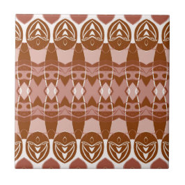 Azulejo Terracota geométrica africana Desert Blush