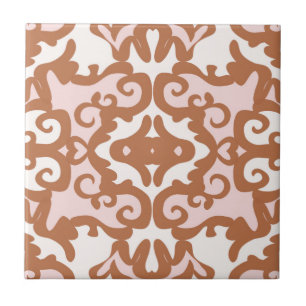 Azulejo Terracota geométrica africana Desert Blush