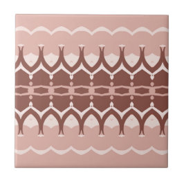 Azulejo Terracota geométrica africana Desert Blush