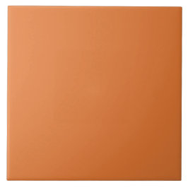 Azulejo Terracota Naranja Otoño Vibrante Sólido