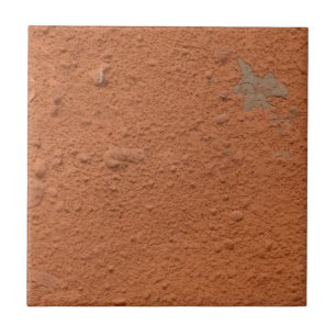 Azulejo Terracota rojo simple rústico