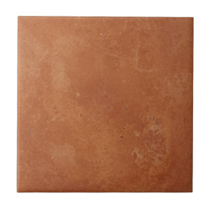 Azulejo Terracota rojo simple rústico