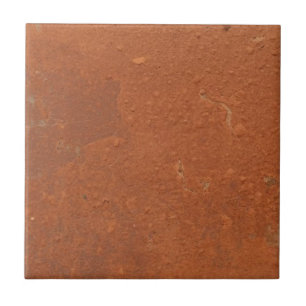 Azulejo Terracota rojo simple rústico