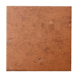 Azulejo Terracota rojo simple rústico 