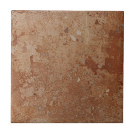 Azulejo Terracota rojo simple rústico