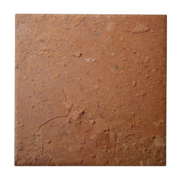 Azulejo Terracota rojo simple rústico