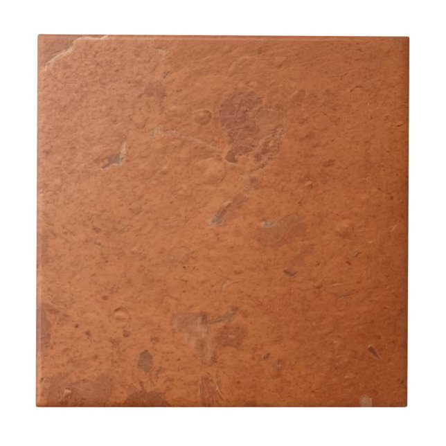 Azulejo Terracotta red simple rustic  (Frente)