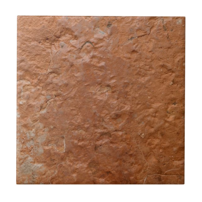 Azulejo Terracotta red simple rustic  (Frente)