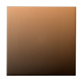 Azulejo Terracotta Rust to Dark Brown Ombre Gradient