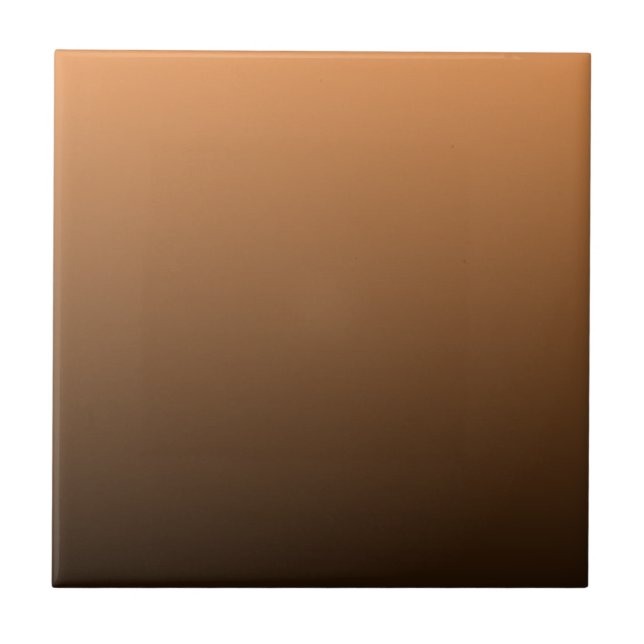 Azulejo Terracotta Rust to Dark Brown Ombre Gradient (Frente)