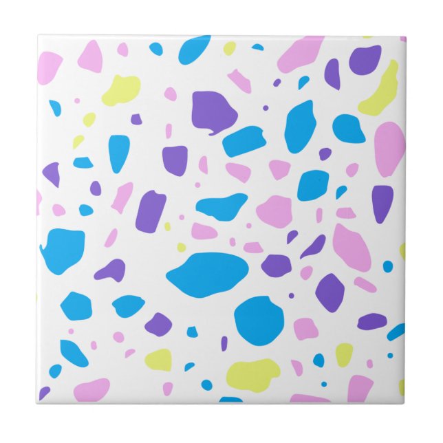 Azulejo TERRAZZO PATTERN HOMEDECOR BACKSPLASH Tile Cerámic (Frente)