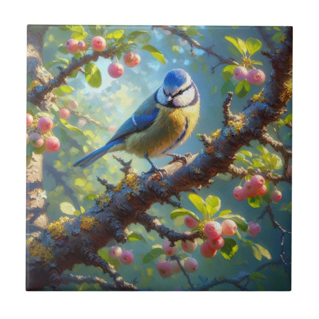 Azulejo Testigo azul 1 (Frente)