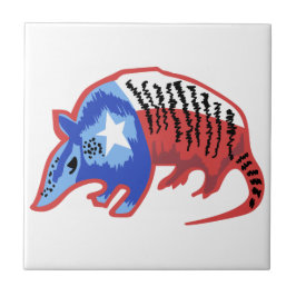 Azulejo Texas Armadillo