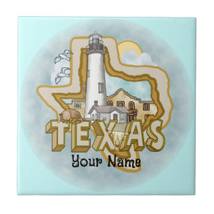 Azulejo Texas Lighthouse Tile