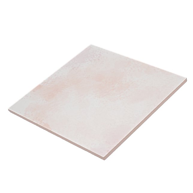 Azulejo Textura de acuarela rosa rubor (Lado)