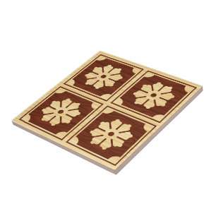 Azulejo Textura de cerámica de madera natural