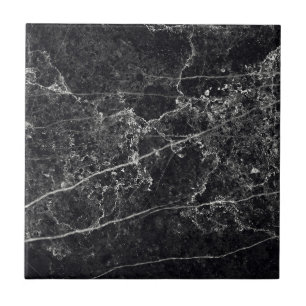 Azulejo Textura de mármol negro