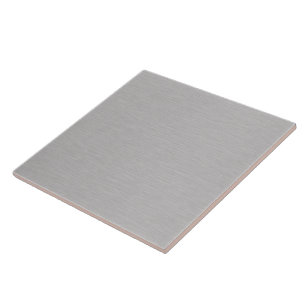 Azulejo Textura de metal plateado cepillado Premium decora