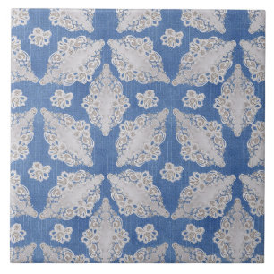 Azulejo textura de mezclilla con patrón de repetición de e