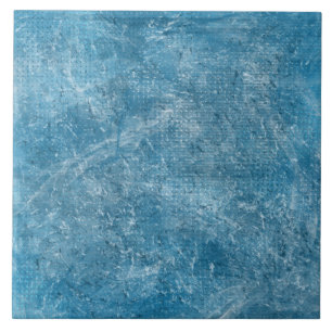 Azulejo Textura de océano azul acuarela