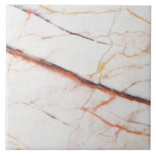 Azulejo Textura de piedra natural elegante con vetas naran