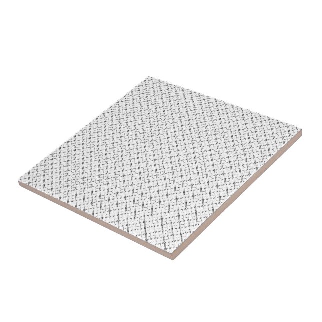 Azulejo Textura Geométrica Monocroma|Aspecto de Diamante P (Lado)