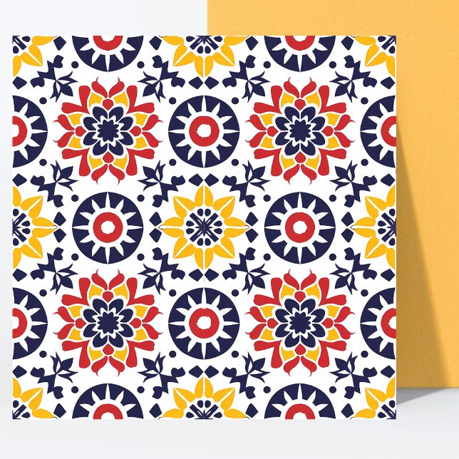 Azulejo Textura moderna Papel mexicano Picado colorido (Subido por el creador)