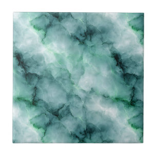Azulejo Textura similar al mármol en verde menta ligera