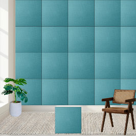 Azulejo Textura trenzada turquesa - Moderna y elegante