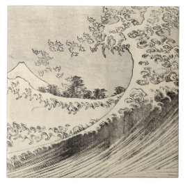 Azulejo The Big Wave (de Katsushika Hokusai)