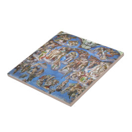 Azulejo The carga Judgment - Miguel Ángel Buonarroti