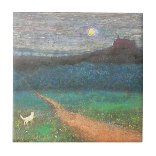 Azulejo The Cat's Midnight Journey (Frente)