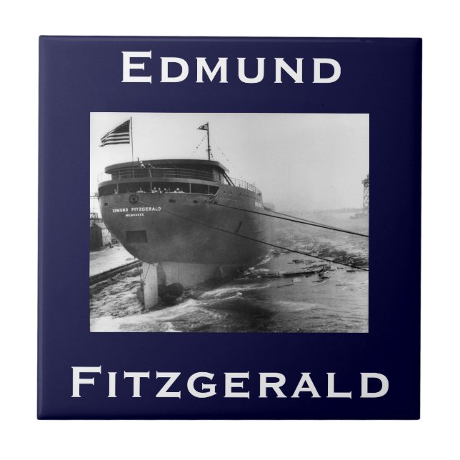 Azulejo The Edmund Fitzgerald (Frente)